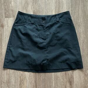 Nike Golf Black Skort Fit Dry Size 6